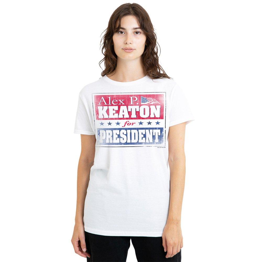 White - Other - Family Ties Alex For President T-Shirt White - 1