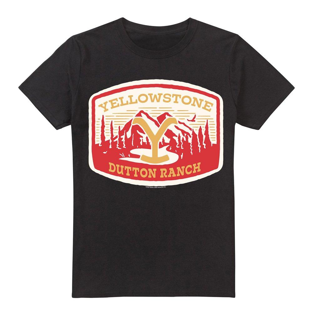 Black - Other - Yellowstone Dutton Ranch With Mountains Unisex T S - 4