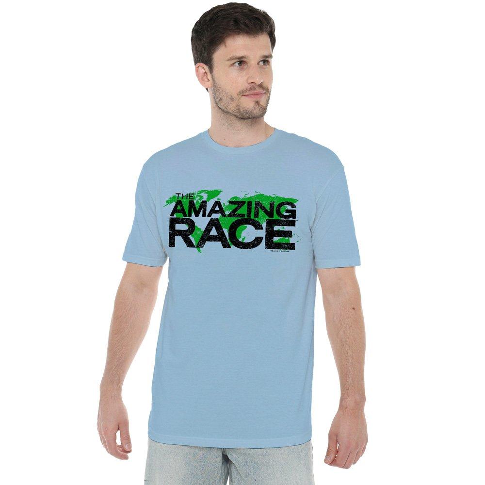 Light Blue - Other - Amazing Race Race World Unisex T Shirt Light Blue - 1
