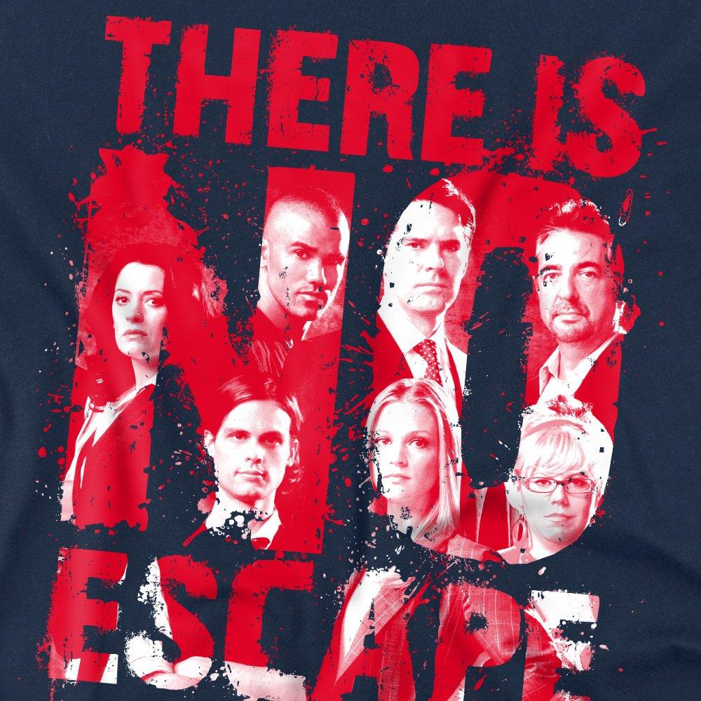 Navy - Other - Criminal Minds No Escape Unisex T Shirt Navy - 2