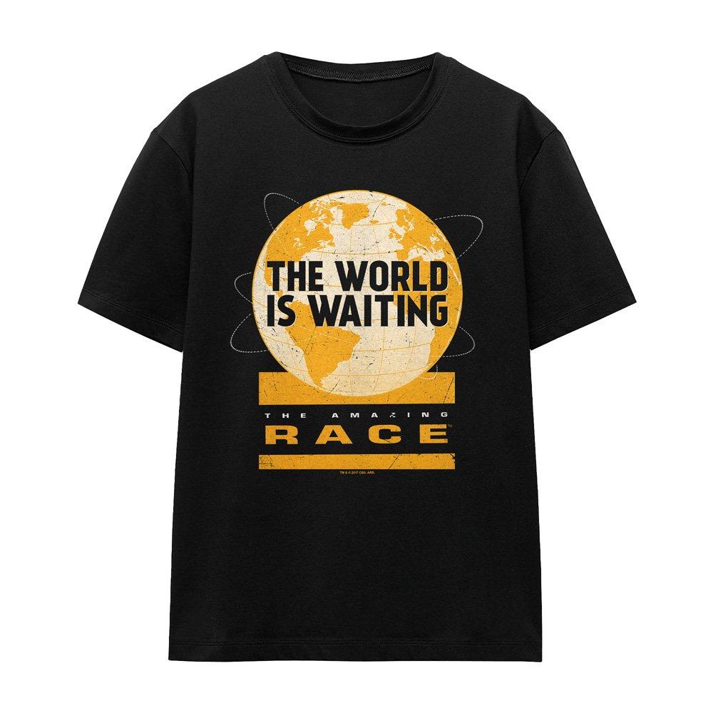 Black - Other - Amazing Race Waiting World T-Shirt Black - 4