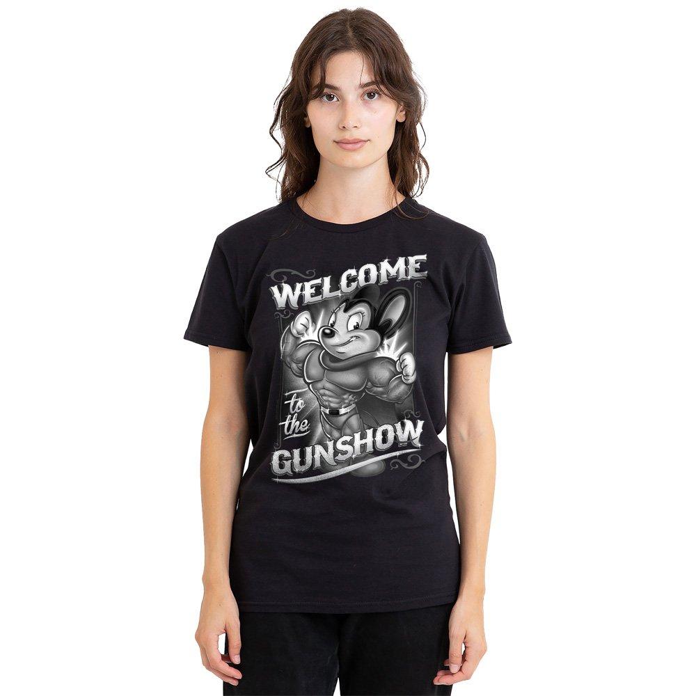 Black - Other - Mighty Mouse Mighty Gunshow T-Shirt Black - 1