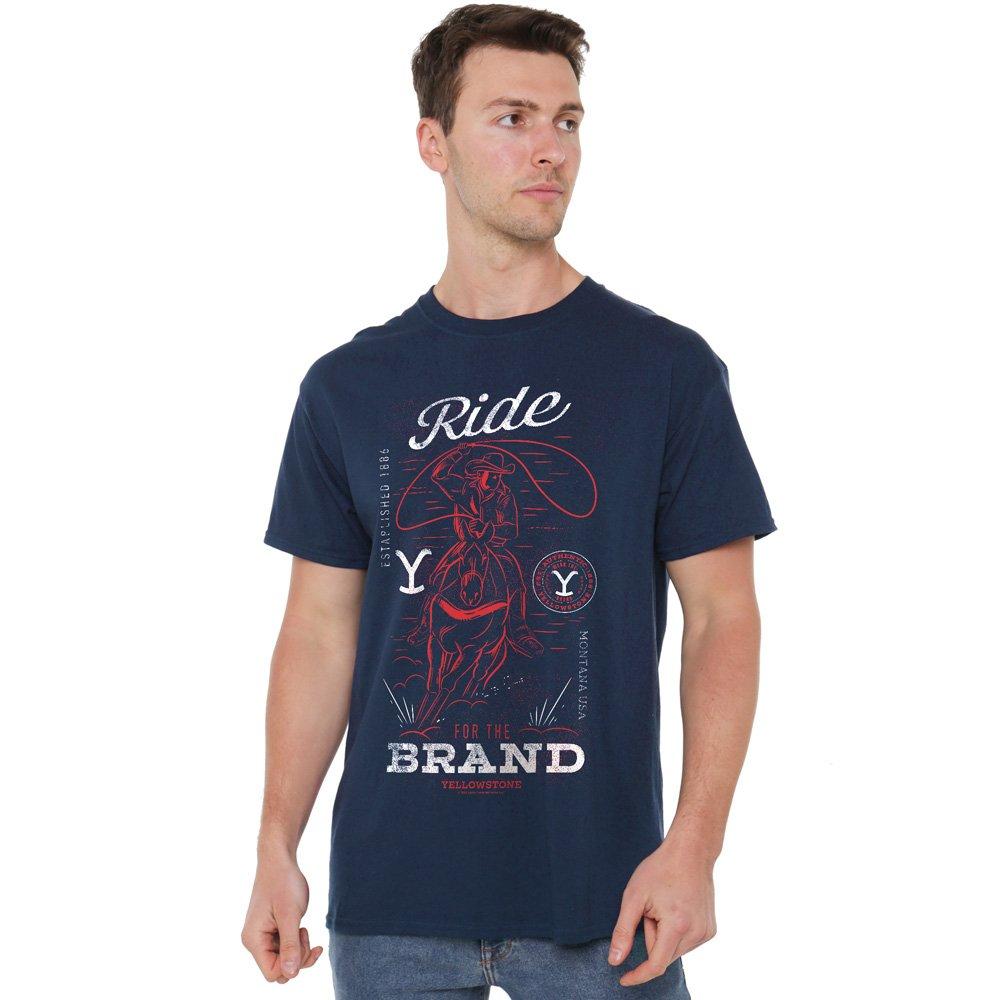 Navy - Other - Yellowstone Ride For The Brand Cowboy Unisex T Shi - 1