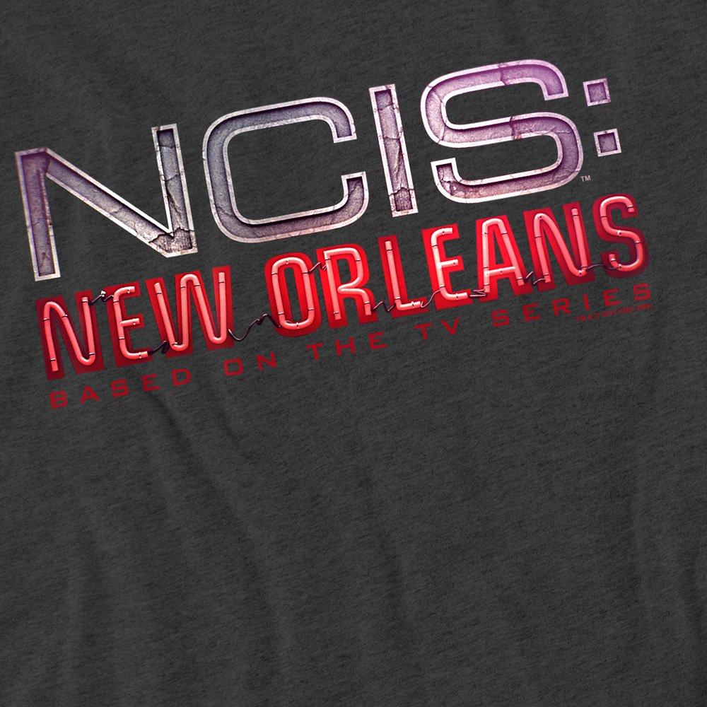Charcoal - Other - Ncis:New Orleans Neon Sign-Adult Heather Black - 2