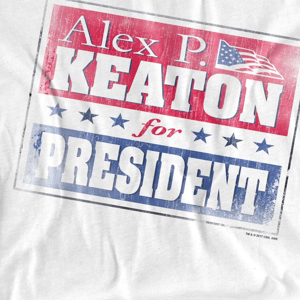 White - Other - Family Ties Alex For President Unisex T Shirt Whi - 2