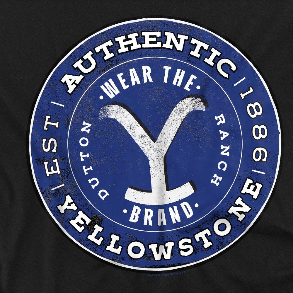 Black - Other - Yellowstone Authentic Yellowstone Blue Badge Unise - 2