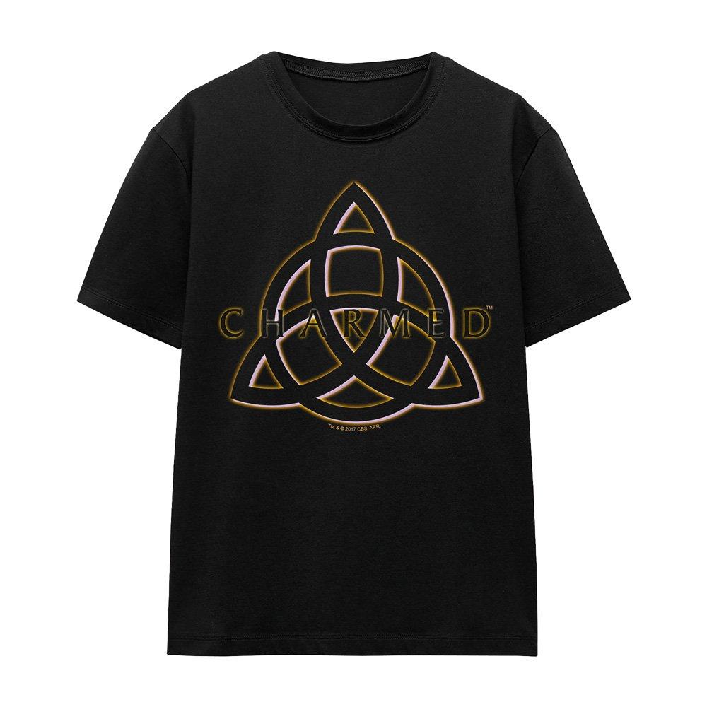 Black - Other - Charmed Triple Linked Logo T-Shirt Black - 4