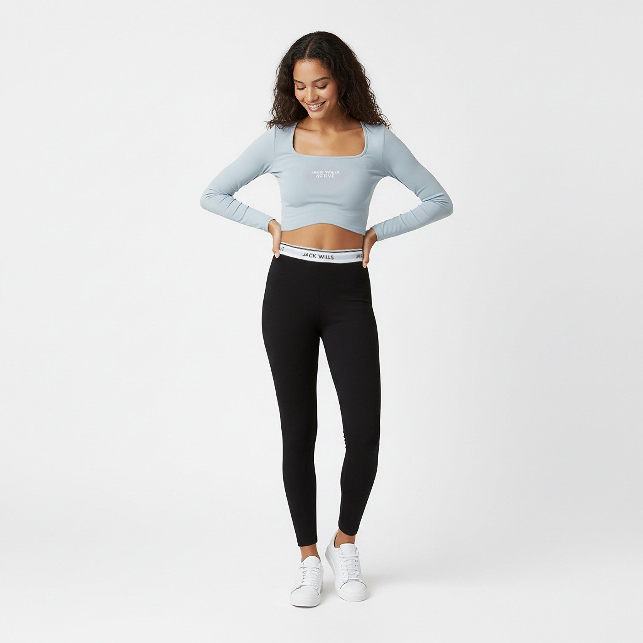 Grey - Jack Wills - LS Contour Top - 5