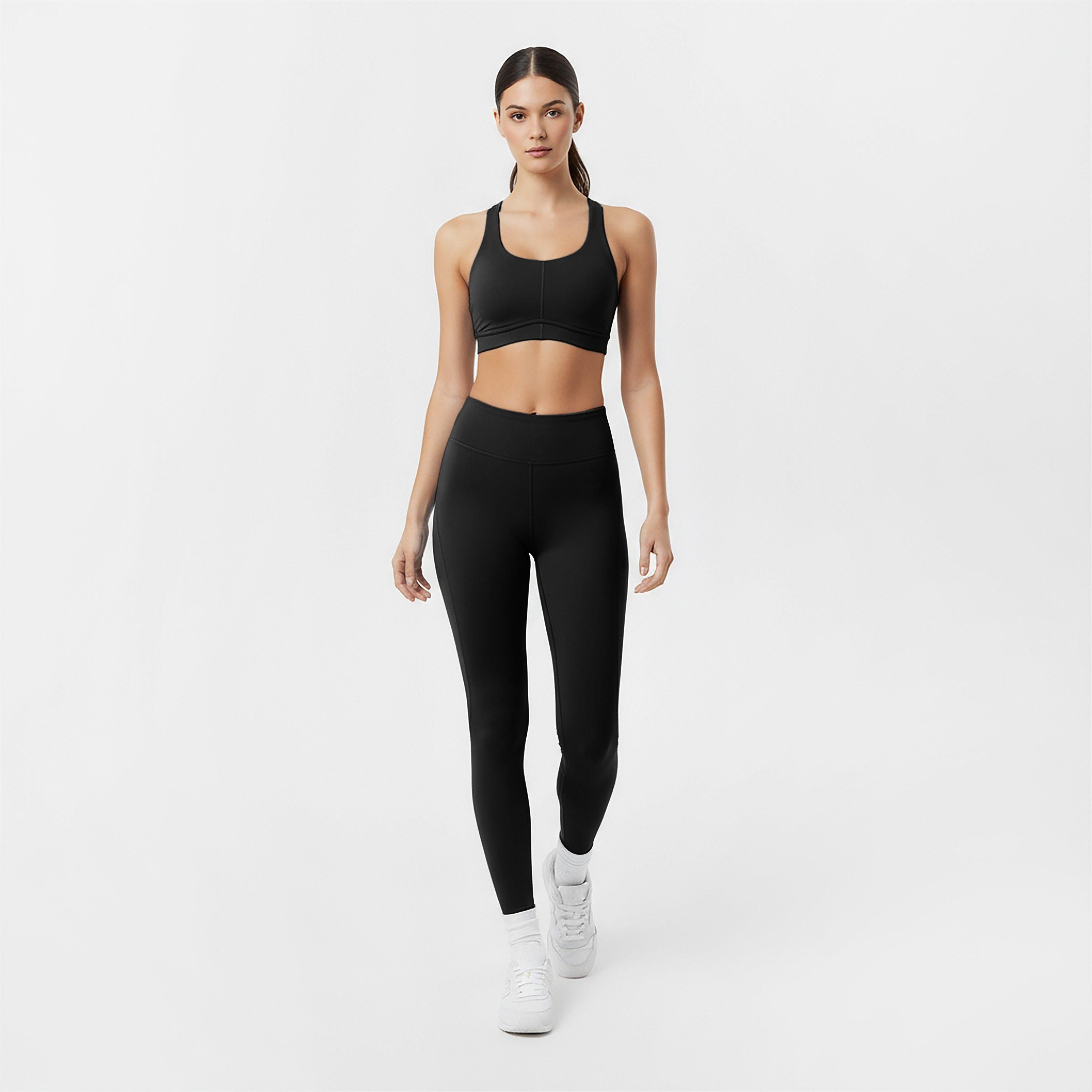 Sort - USA Pro - x Sophie Habboo Sculpt Contour Hem Bra - 5