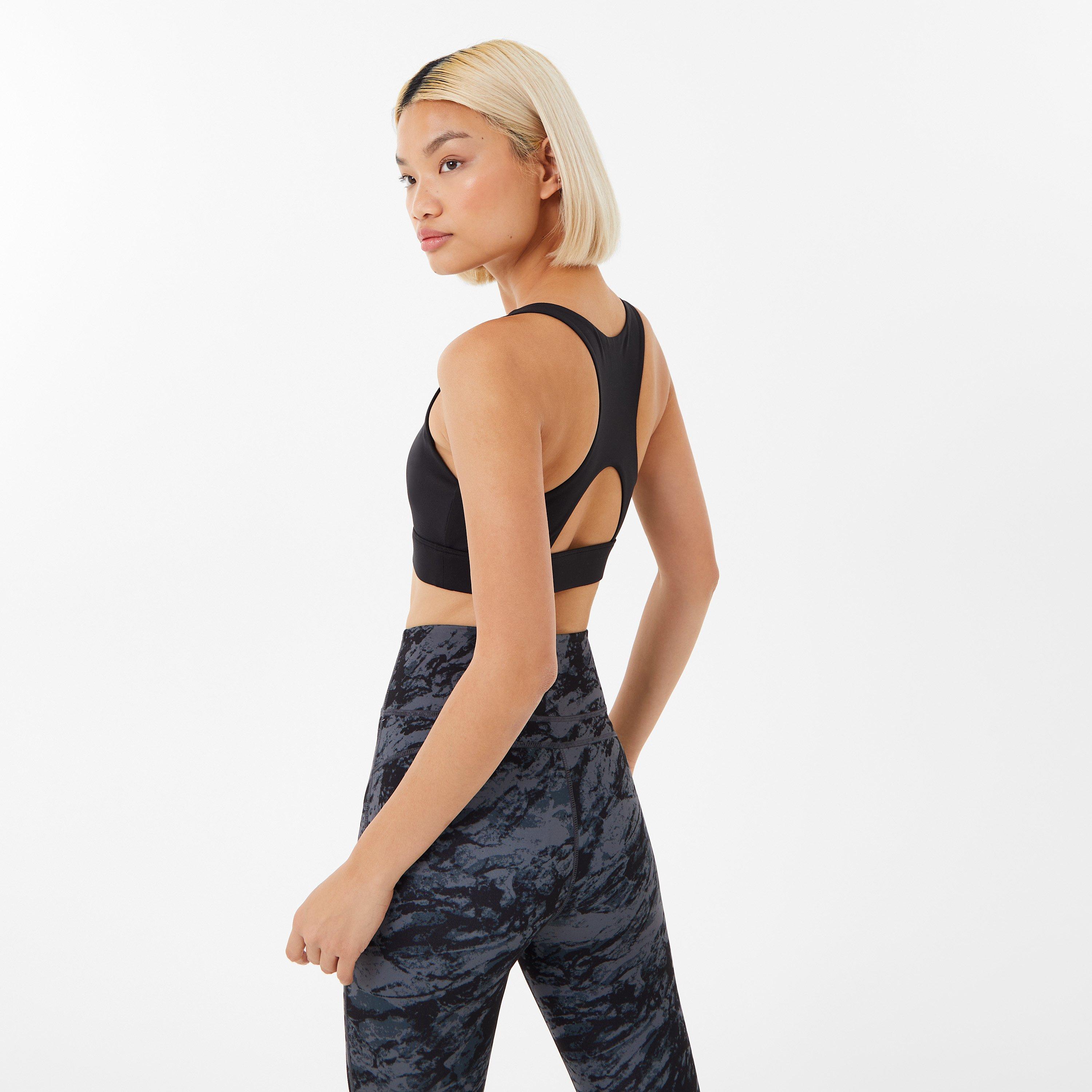 Schwarz - Everlast - Medium Support Sports Bra Womens - 2