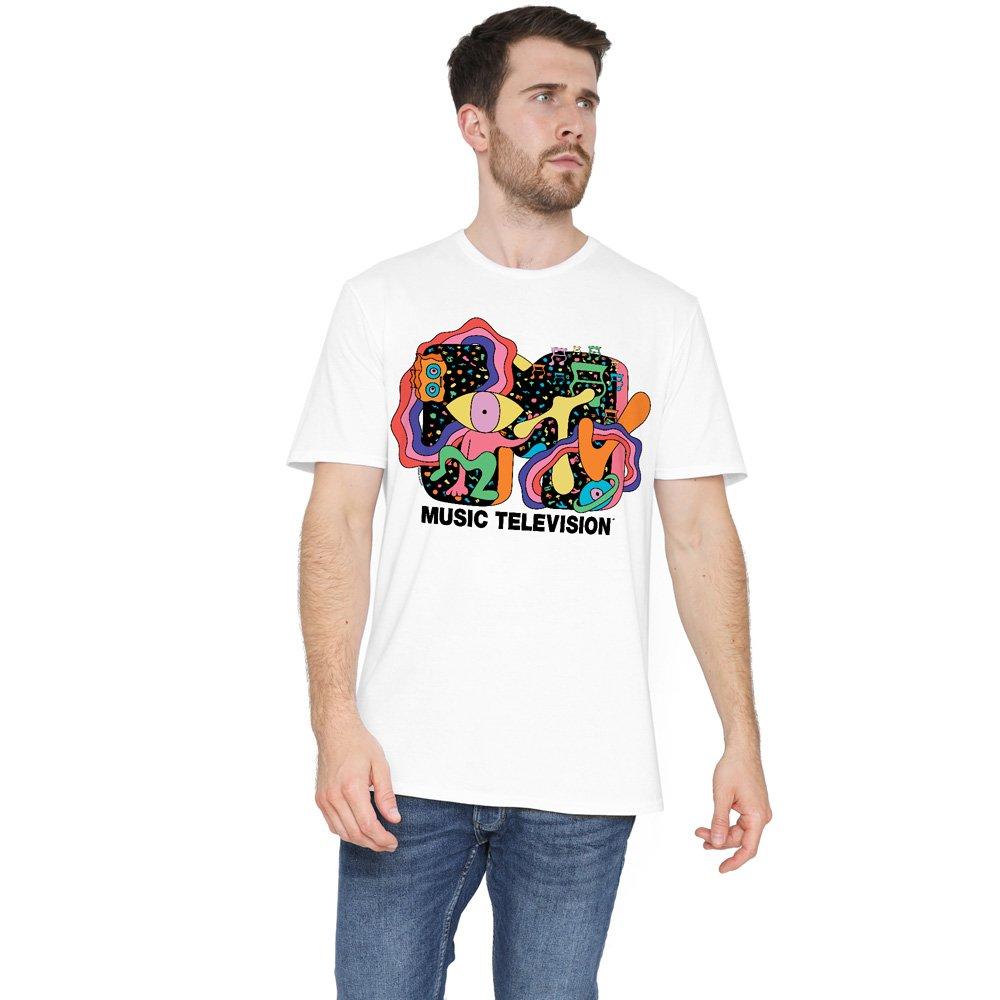 White - Other - MTV Expression Unisex Adult T Shirt White - 1