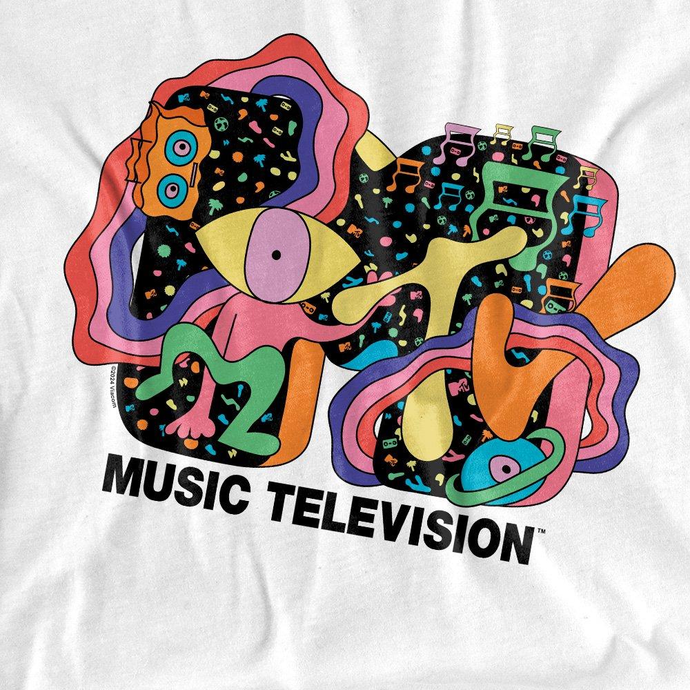 White - Other - MTV Expression Unisex Adult T Shirt White - 2