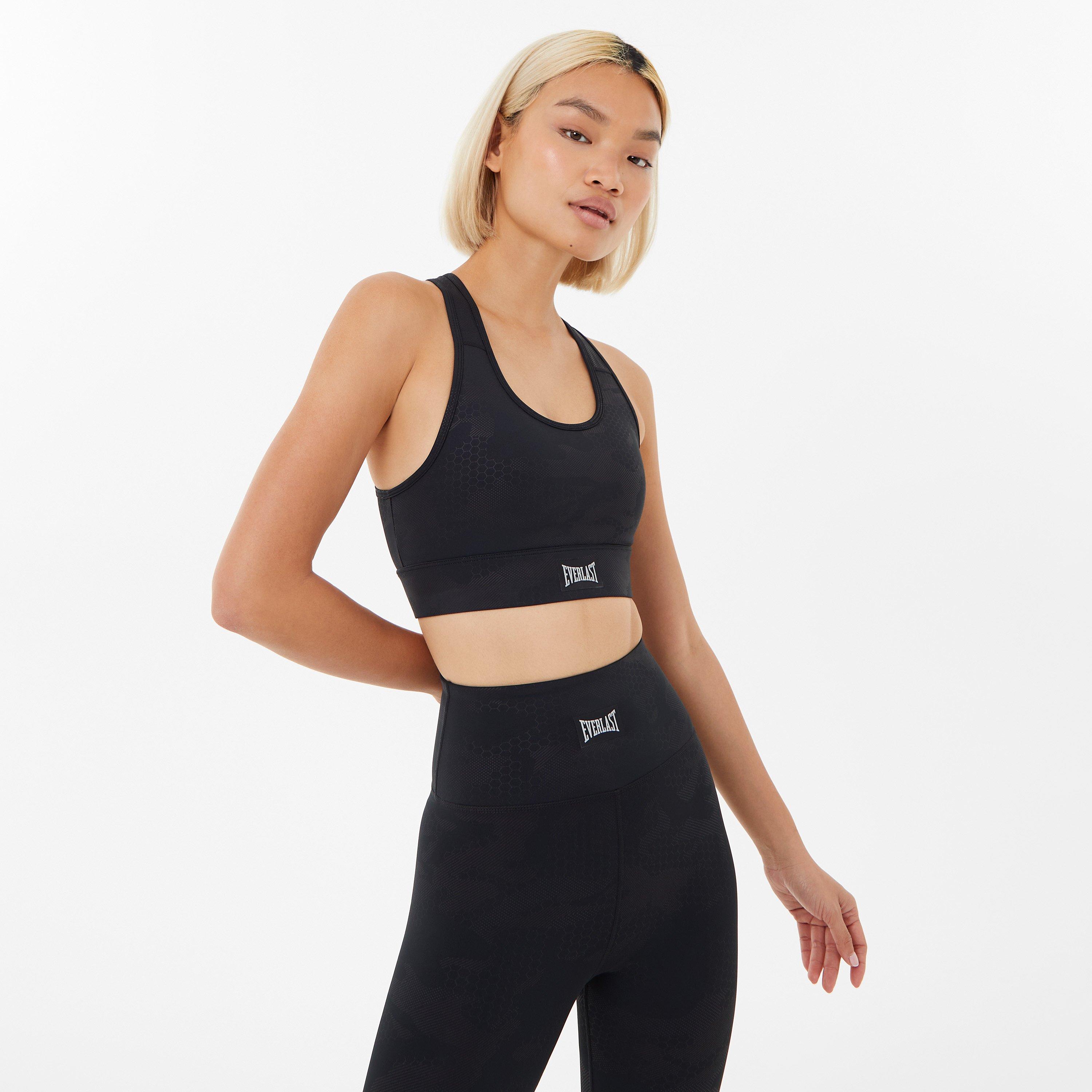 Zwart - Everlast - Gloss Sports Bra Womens - 1