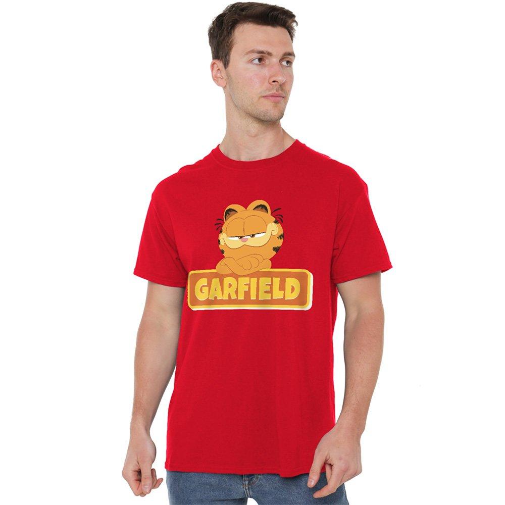 Red - Other - Garfield Movie Logo Unisex Adult T Shirt Red - 1