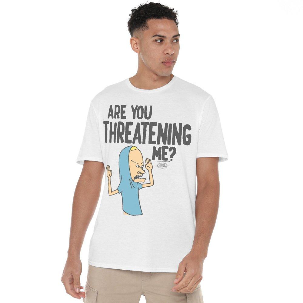 White - Other - MTV Are You Threatening Me? Unisex Adult T Shirt - 1