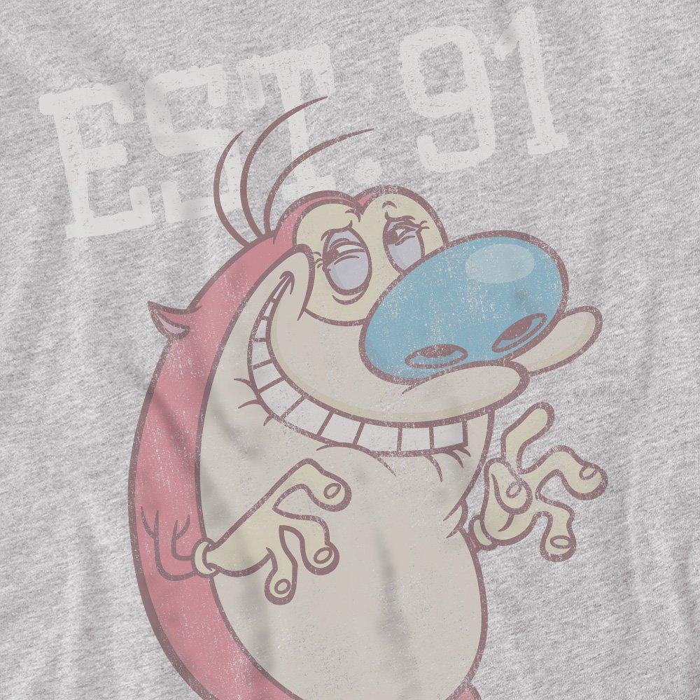 Light Grey - Other - Ren And Stimpy Stimpy Est Unisex T Shirt Athletic - 2