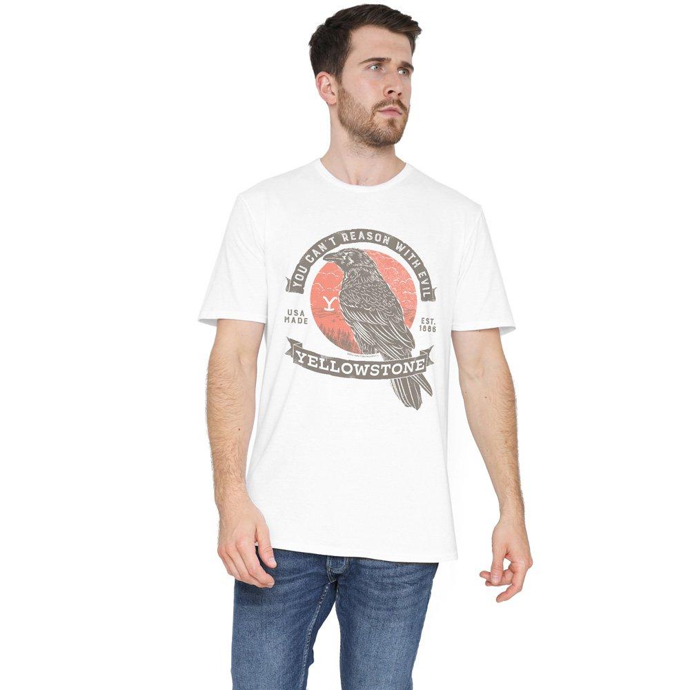 White - Other - Yellowstone Evil Bird Unisex T Shirt White - 1