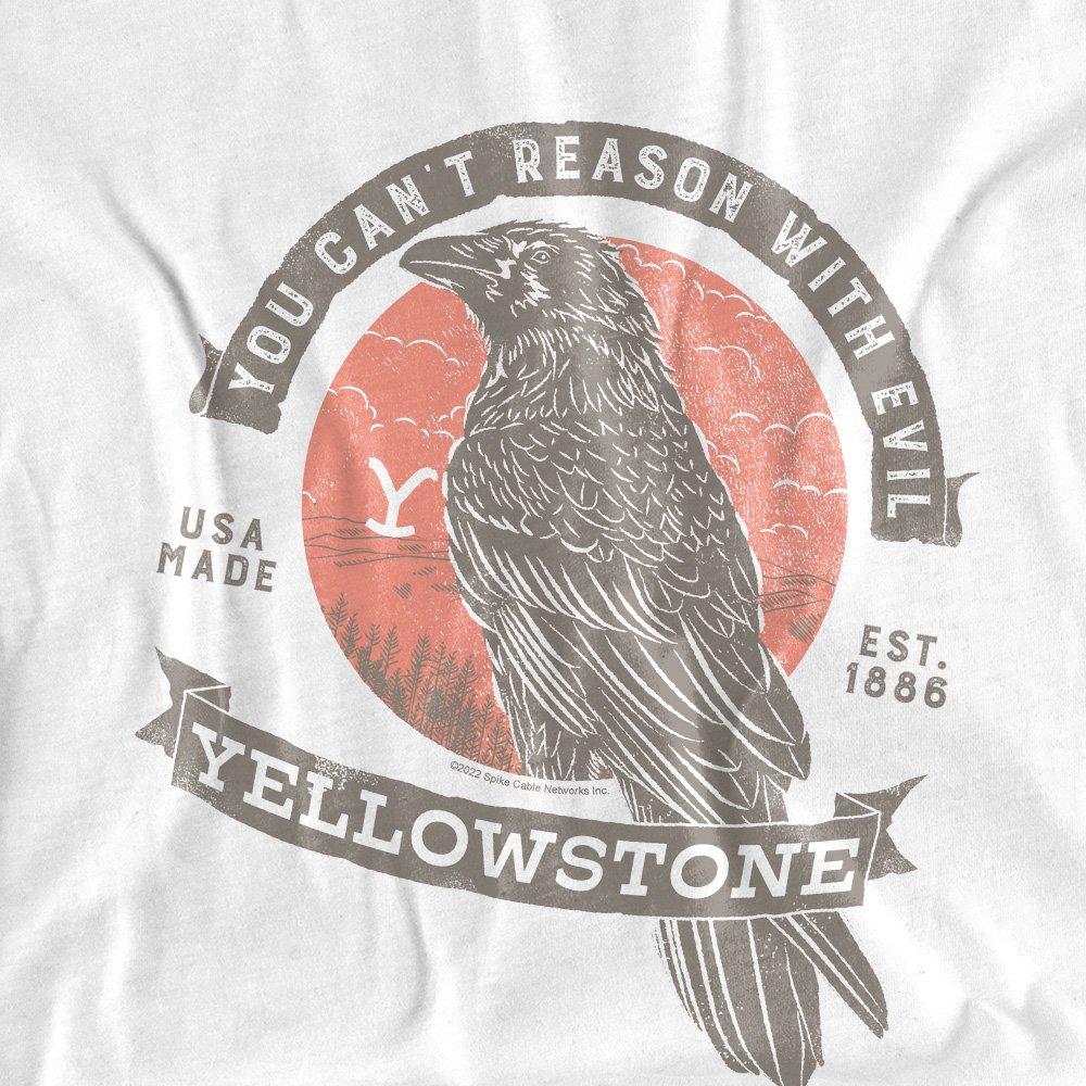 White - Other - Yellowstone Evil Bird Unisex T Shirt White - 2