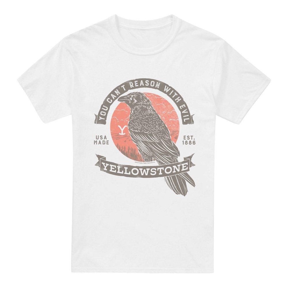 White - Other - Yellowstone Evil Bird Unisex T Shirt White - 4