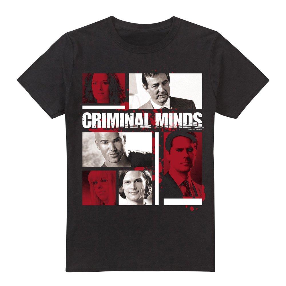 Black - Other - Criminal Minds Character Boxes Unisex T Shirt Bla - 4