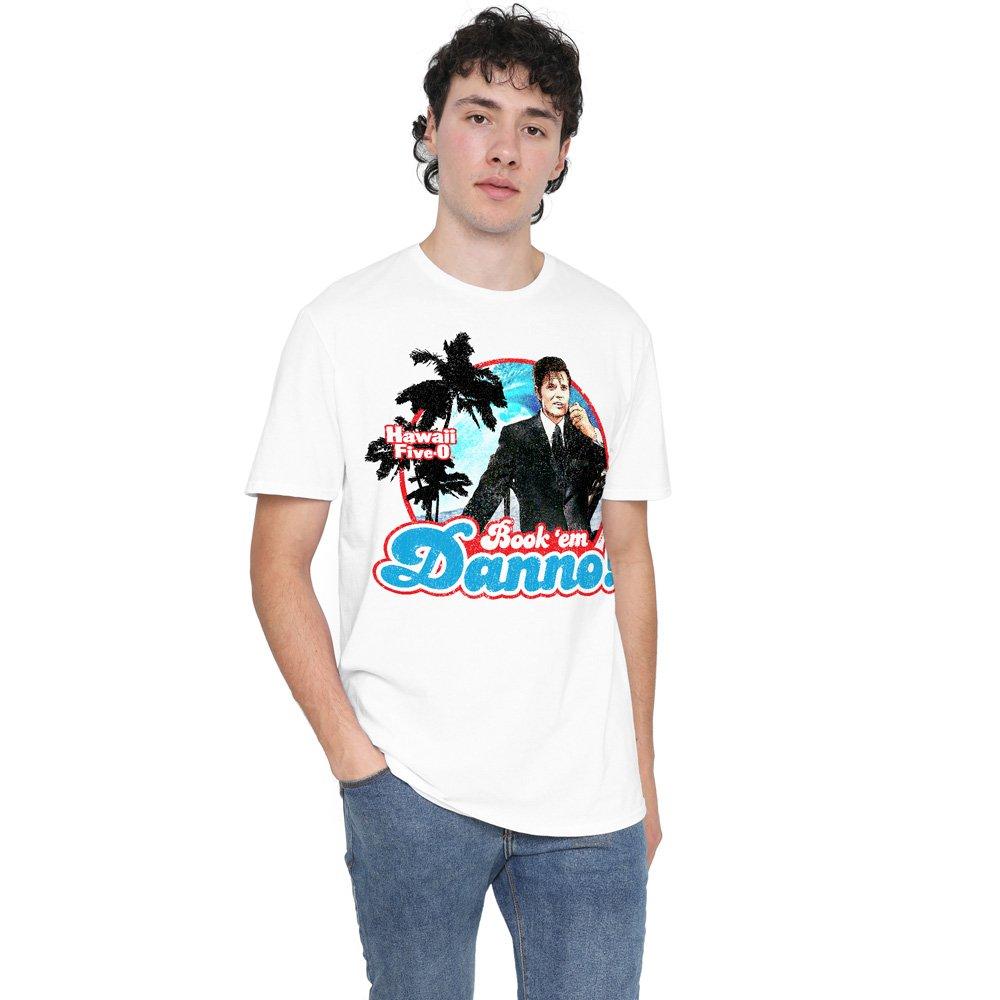 White - Other - Hawaii 5 0 Book Em Danno Unisex T Shirt White - 1