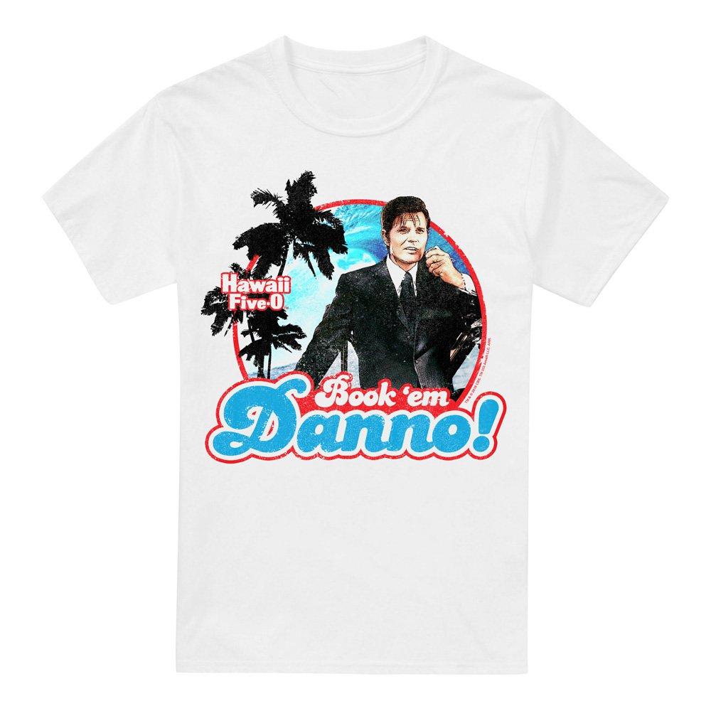 White - Other - Hawaii 5 0 Book Em Danno Unisex T Shirt White - 4