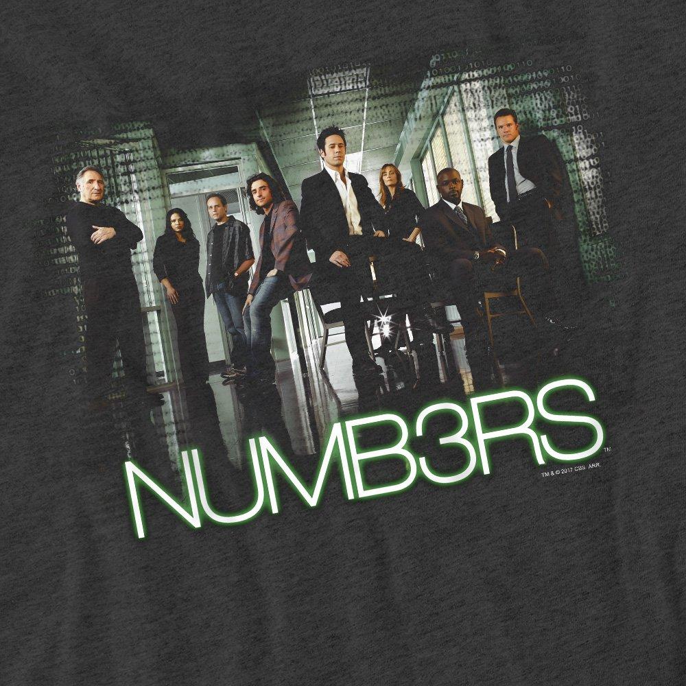 Charcoal - Other - Numb3Rs Numbers Cast-Adult Heather Black - 2