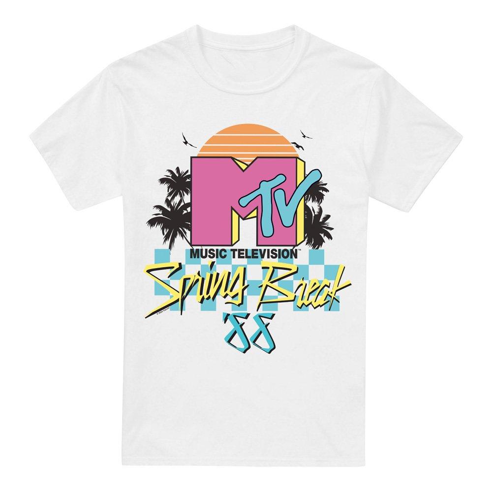 White - Other - MTV Spring Break Checkerboard Unisex Adult T Shirt - 4