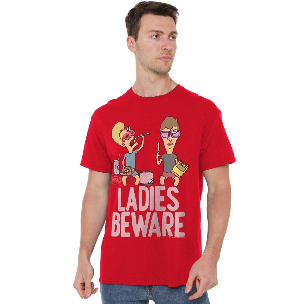 Red - Other - MTV Ladies Beware Unisex Adult T Shirt Red - 1