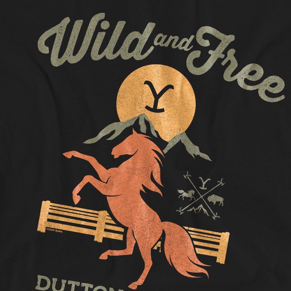 Black - Other - Yellowstone Wild And Free T-Shirt Black - 2