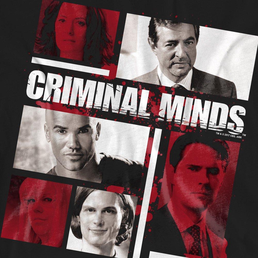 Black - Other - Criminal Minds Character Boxes T-Shirt Black - 2