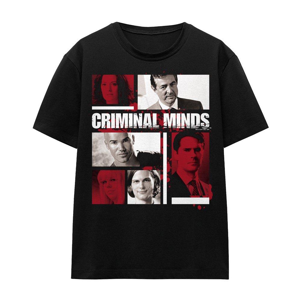Black - Other - Criminal Minds Character Boxes T-Shirt Black - 4