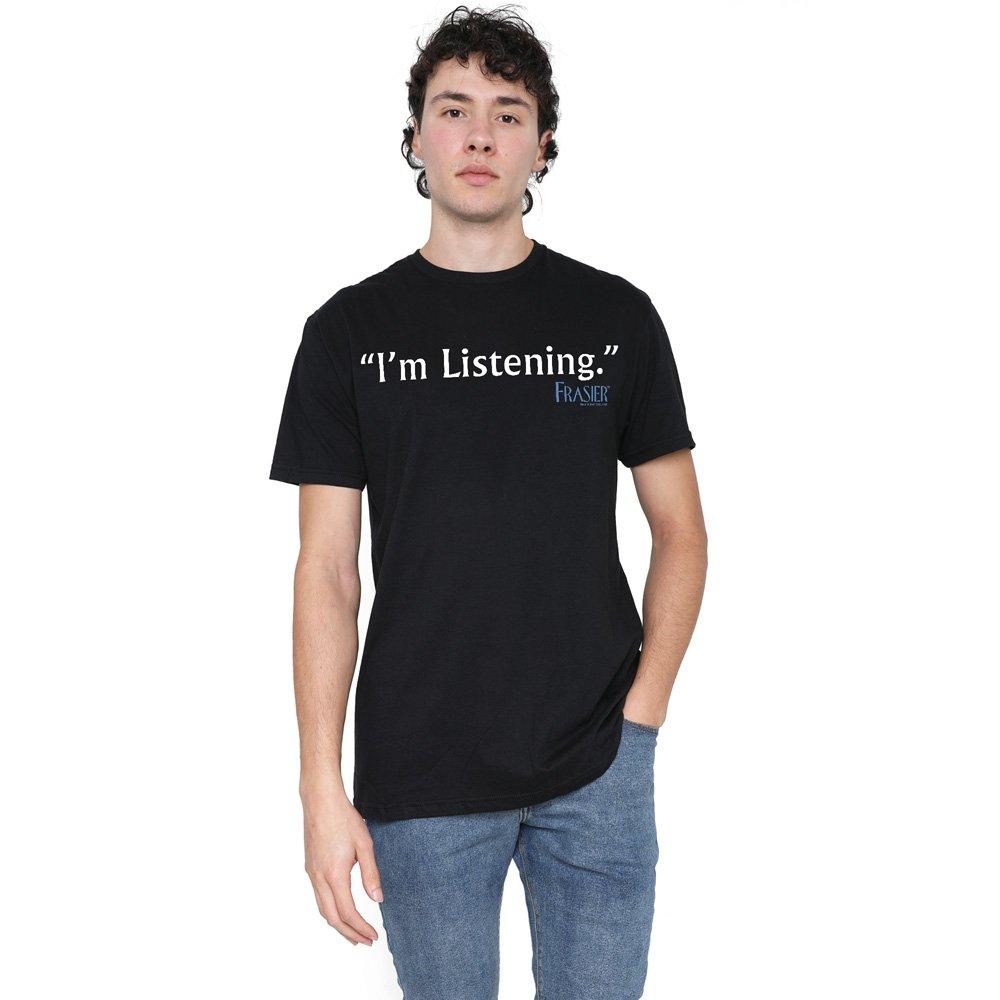 Black - Other - Frasier Im Listening Unisex T Shirt Black - 1