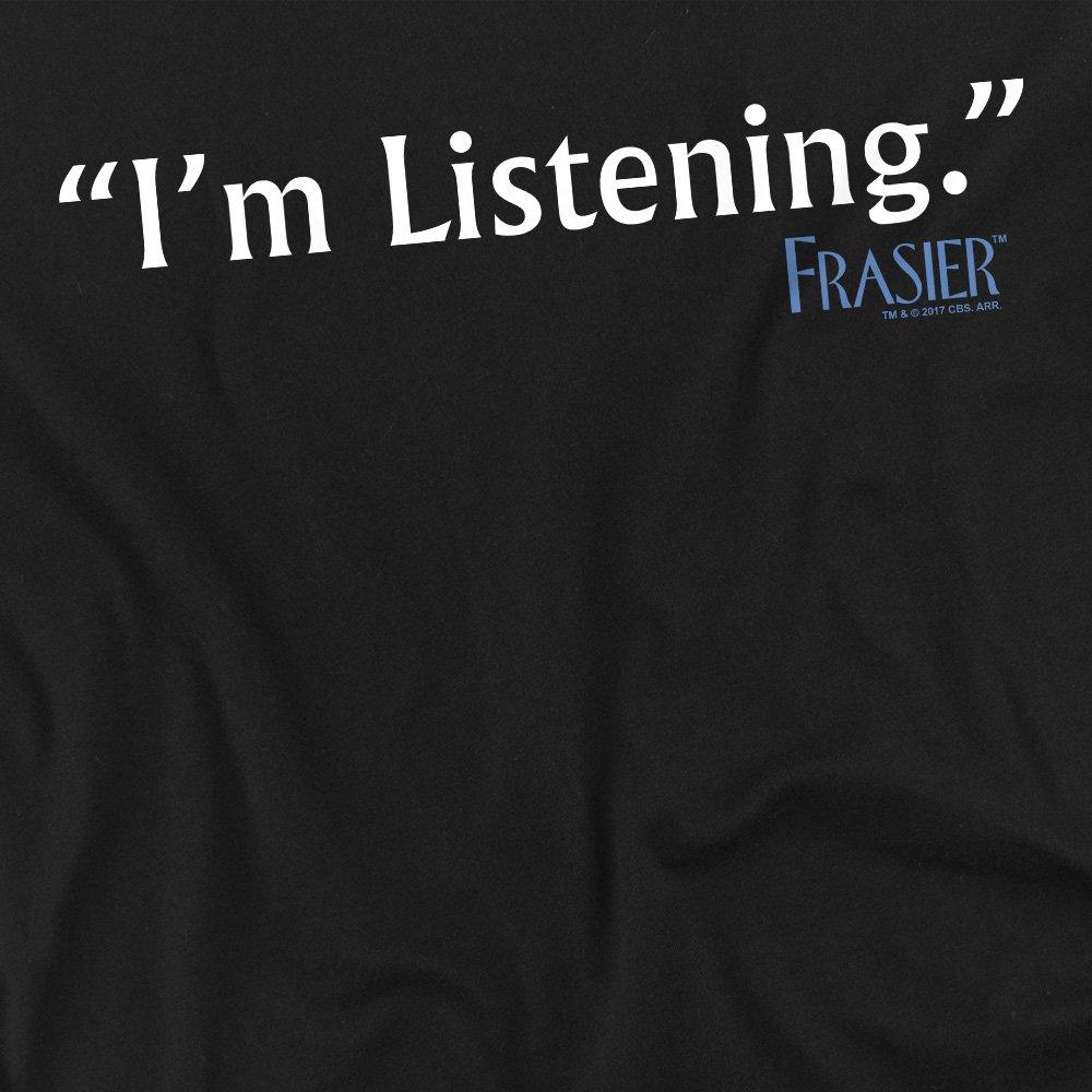 Black - Other - Frasier Im Listening Unisex T Shirt Black - 2
