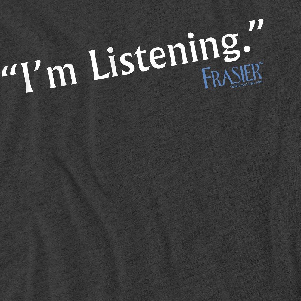 Charcoal - Other - Frasier Im Listening-Adult Heather Black - 2