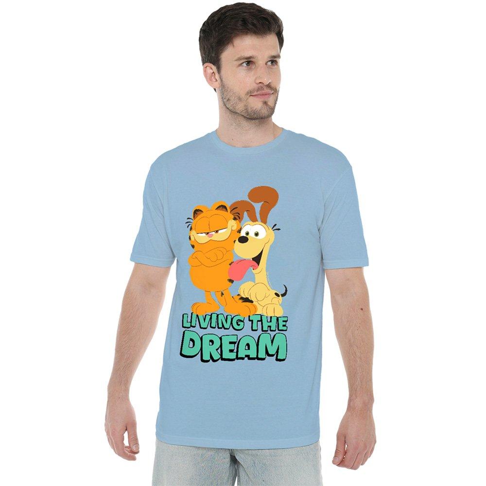 Light Blue - Other - Garfield Movie Odie And Garfield Unisex Adult T Sh - 1