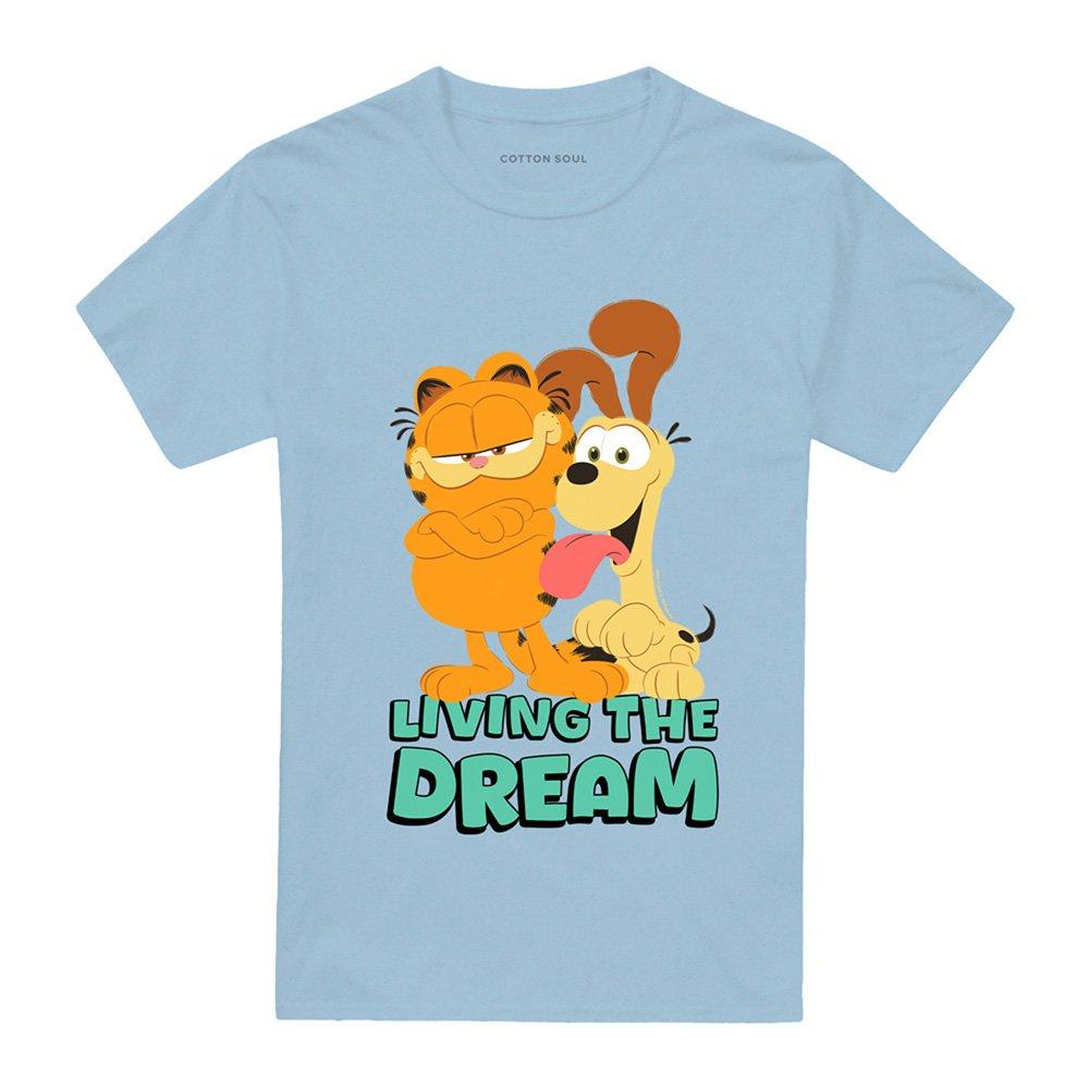 Light Blue - Other - Garfield Movie Odie And Garfield Unisex Adult T Sh - 4