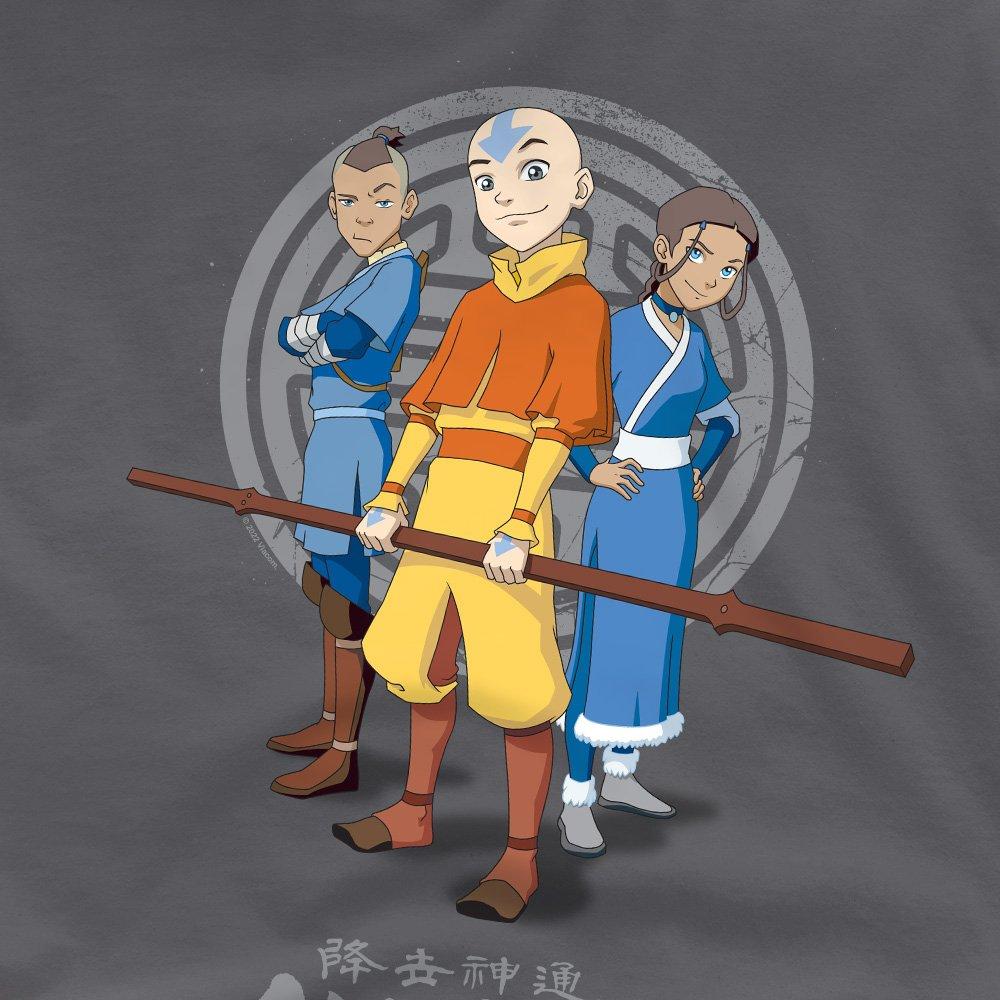 Charcoal - Other - Avatar The Last Airbender Team Avatar Unisex T Shi - 2