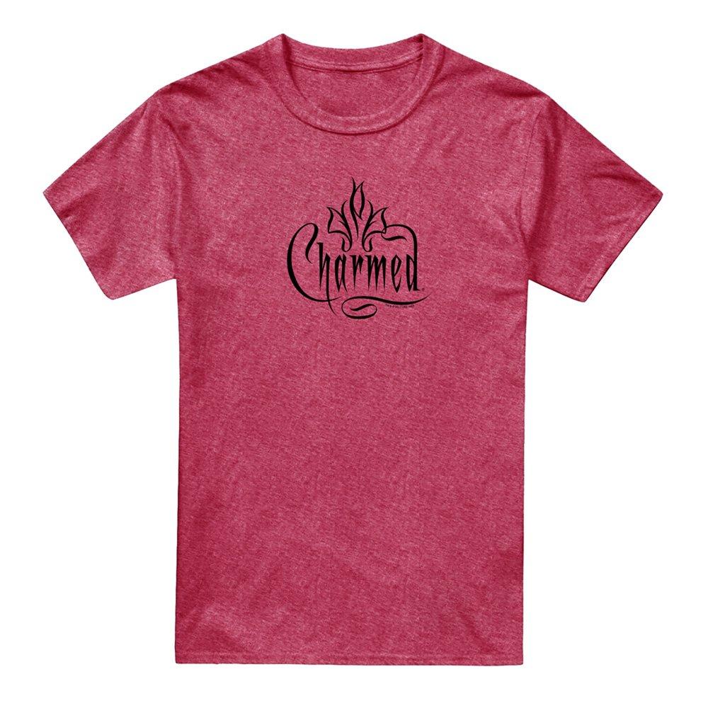 Red - Other - Charmed Charmed Logo Adult Heather Red - 4