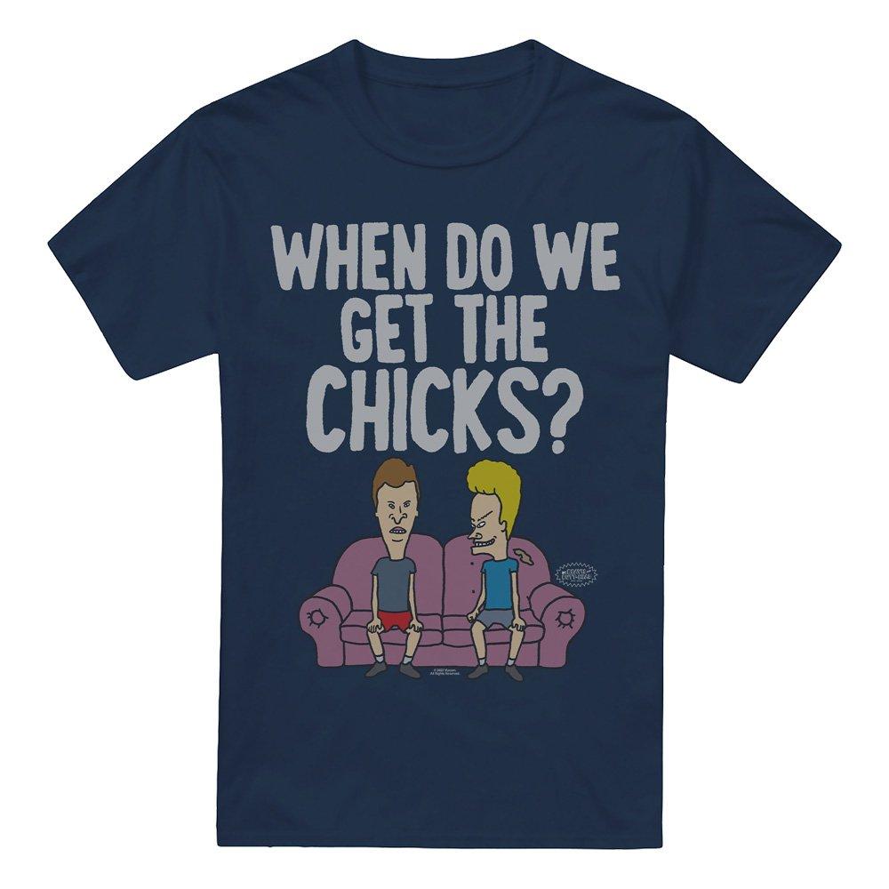 Navy - Other - MTV When Do We Get The Chicks? Unisex Adult T Shir - 4