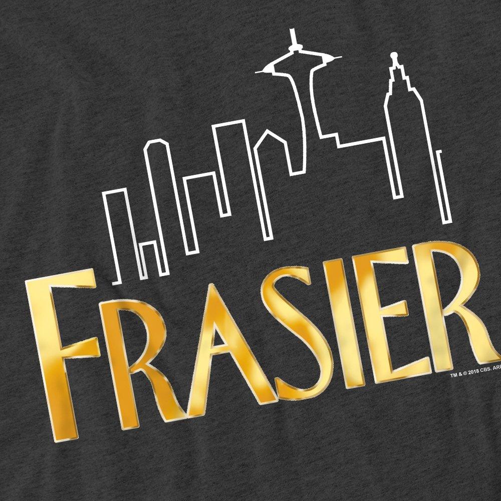 Charcoal - Other - Frasier Frasier Logo-Adult Heather Black - 2