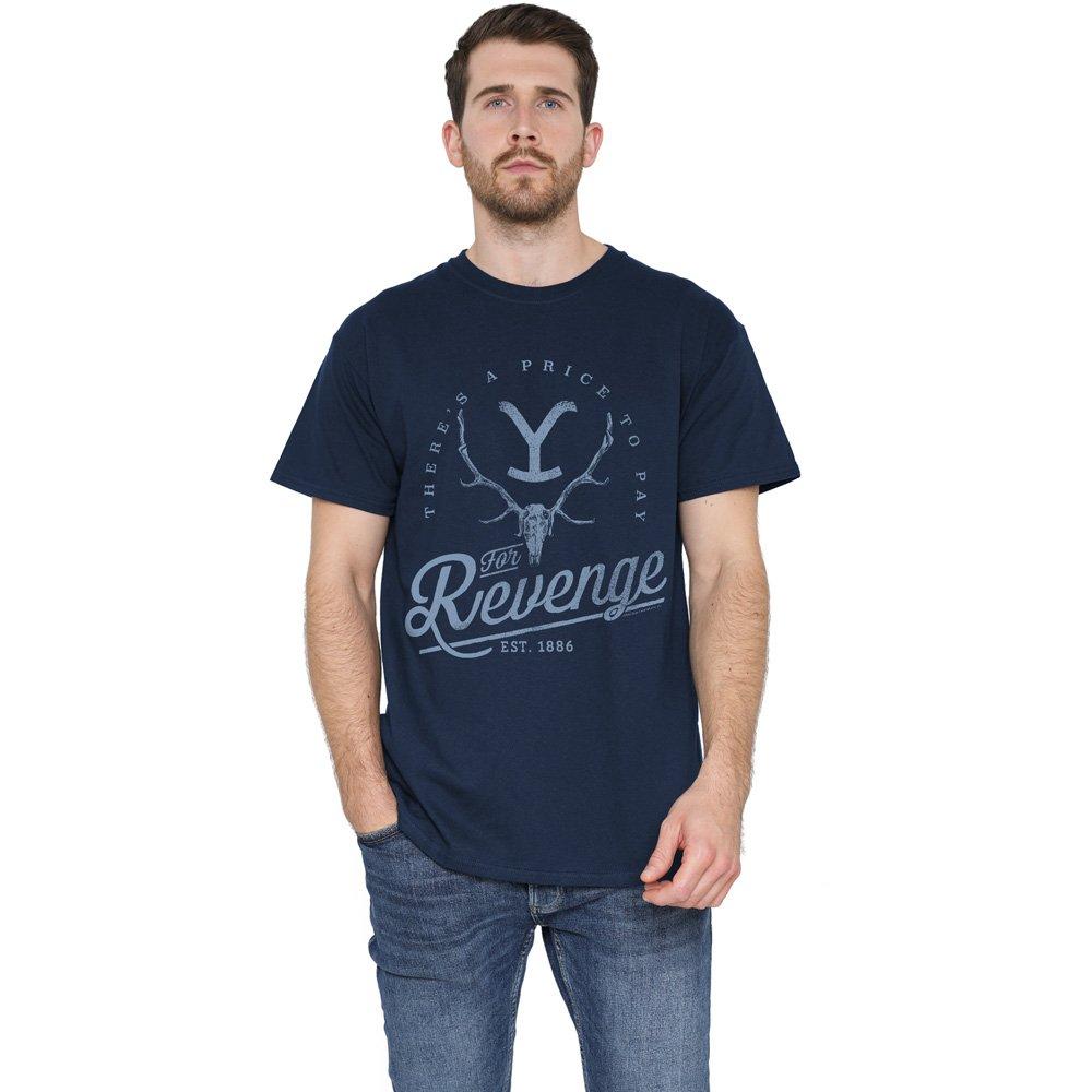 Other Yellowstone Revenge Skull Unisex T Shirt Navy