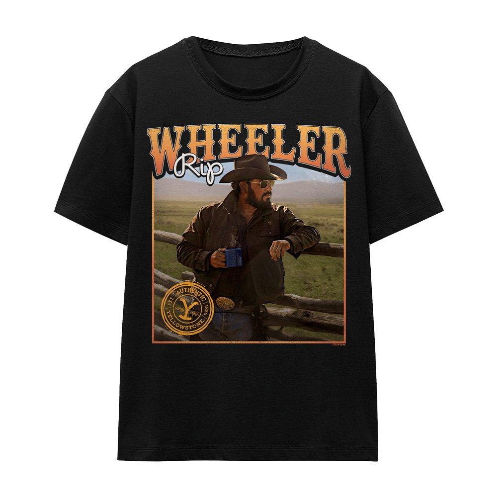 Black - Other - Yellowstone Coffee With Rip Wheeler T-Shirt Black - 4