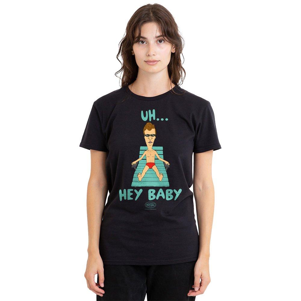 Black - Other - Beavis And Butthead Uh Hey Baby T-Shirt Black - 1