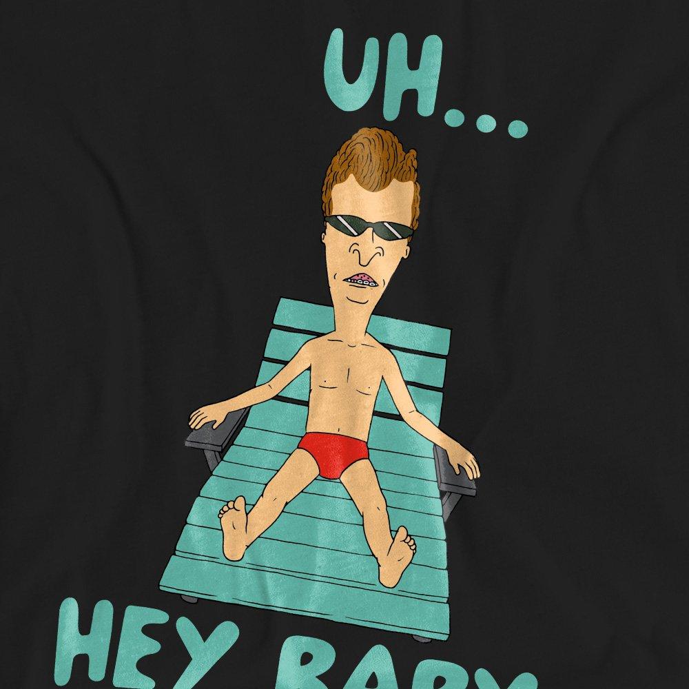 Black - Other - Beavis And Butthead Uh Hey Baby T-Shirt Black - 2