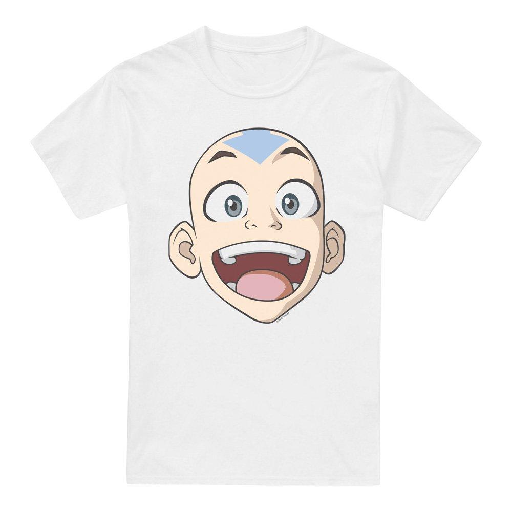 White - Other - Avatar The Last Airbender Big Aang Face Unisex T S - 4