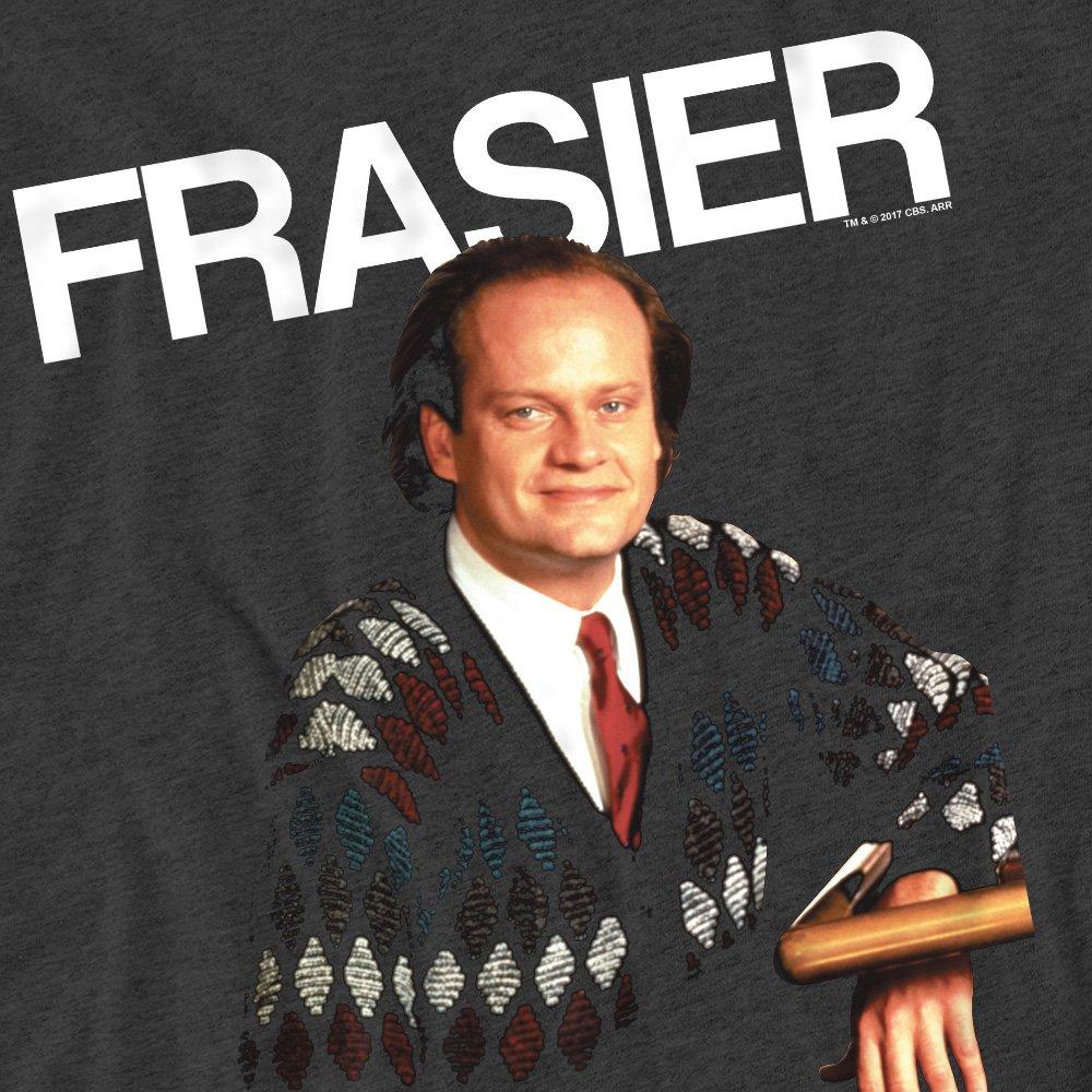 Charcoal - Other - Cheers Frasier-Adult Heather Black - 2