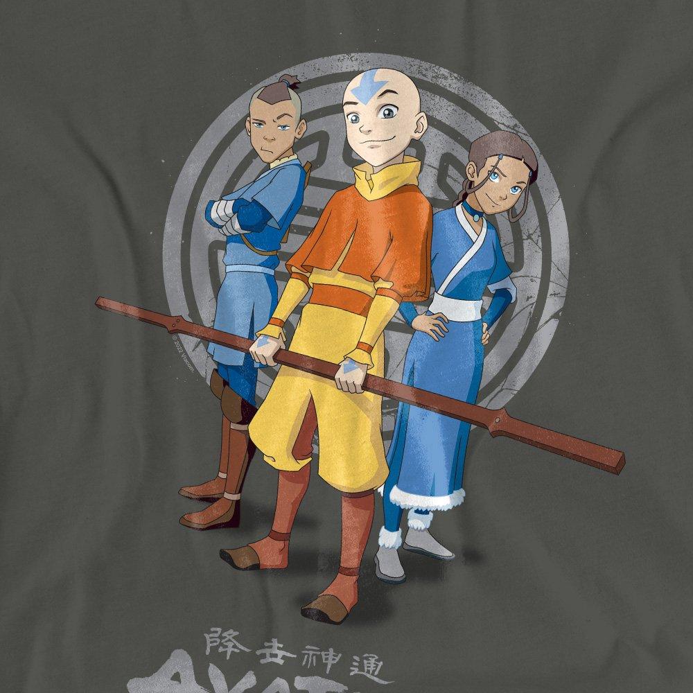 Charcoal - Other - Avatar The Last Airbender Team Avatar T-Shirt Cha - 2