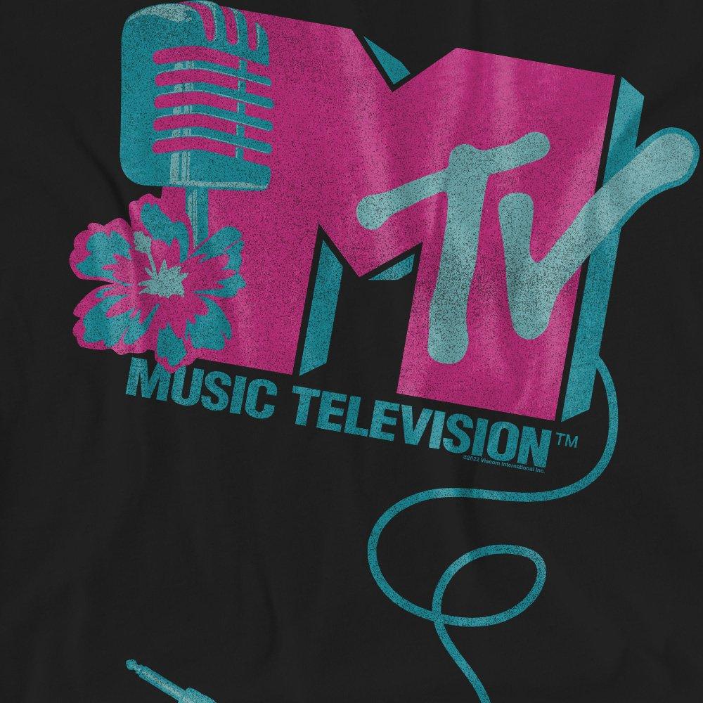 Black - Other - MTV Microphone Logo T-Shirt Black - 2