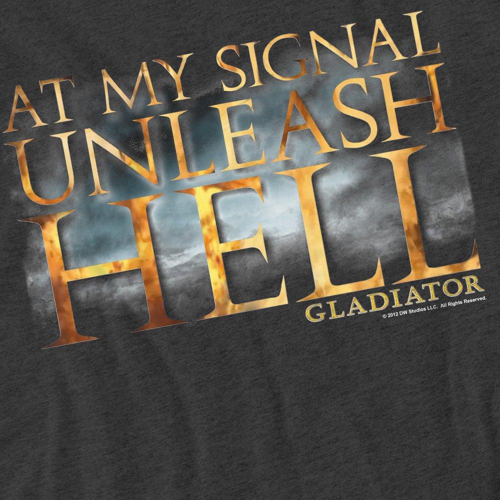 Charcoal - Other - Gladiator Unleash Hell-Adult Heather Black - 2